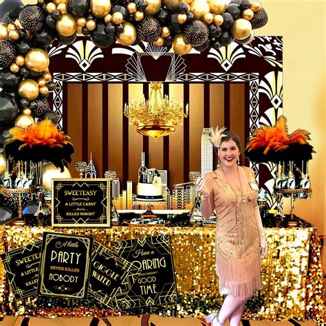 roaring 20s party favors|roaring 20s party decoration ideas.